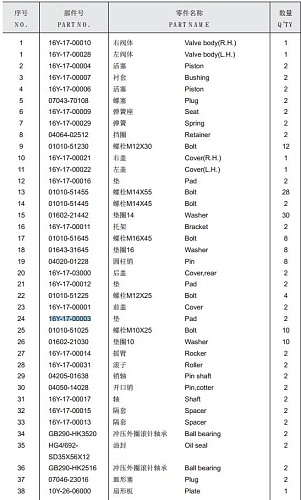 Прокладка 16Y-17-00003 Прокладка 16Y-17-00003